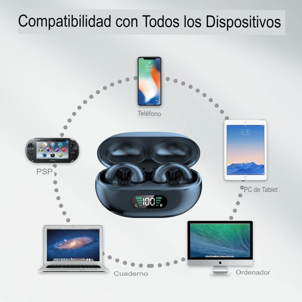 ClipWave Pro "Transforma tu experiencia auditiva con ClipWave Pro. ¡Hazlo tuyo hoy!"