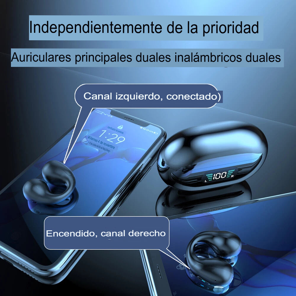 ClipWave Pro "Transforma tu experiencia auditiva con ClipWave Pro. ¡Hazlo tuyo hoy!"